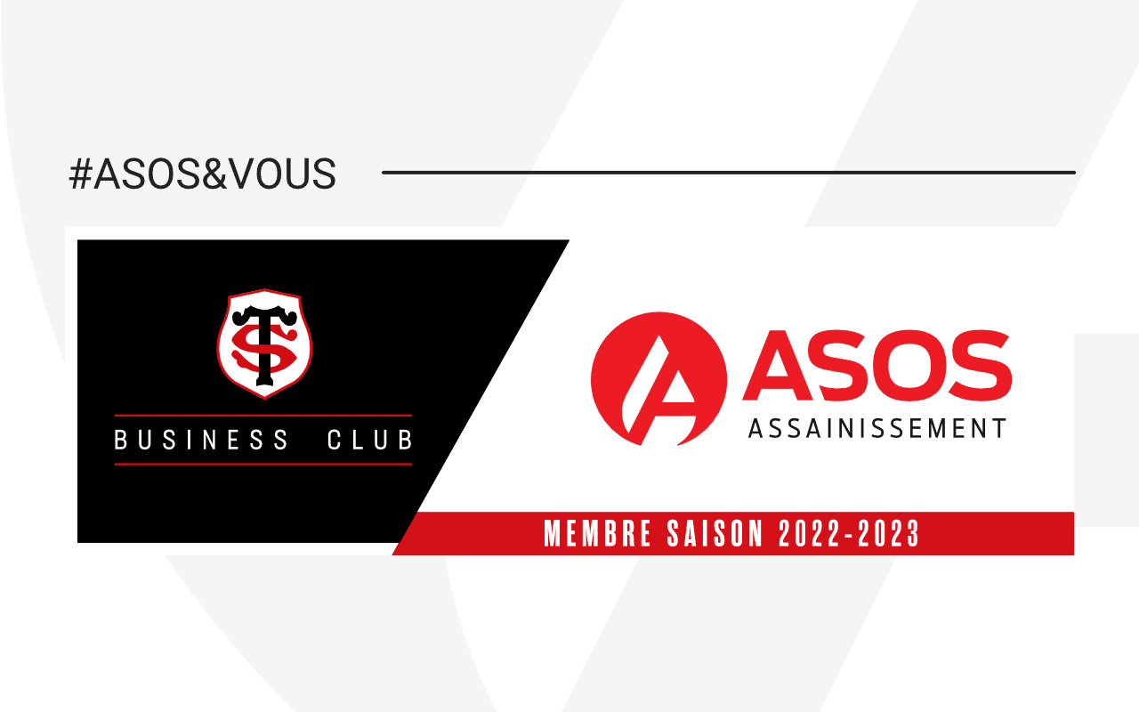 Asos Assainissement intègre le prestigieux Stade Toulousain Business Club